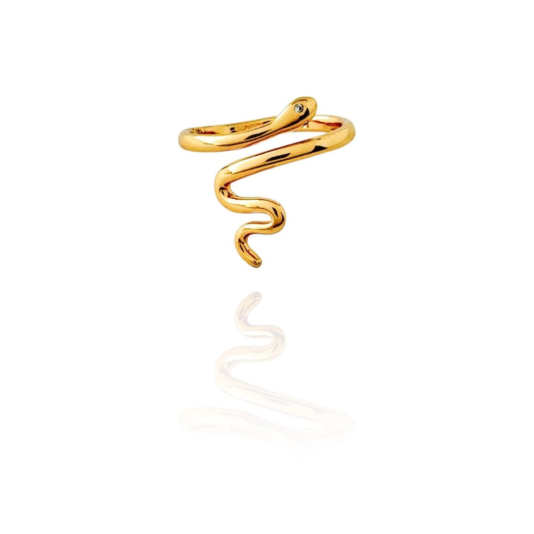 Gold Snake Ring