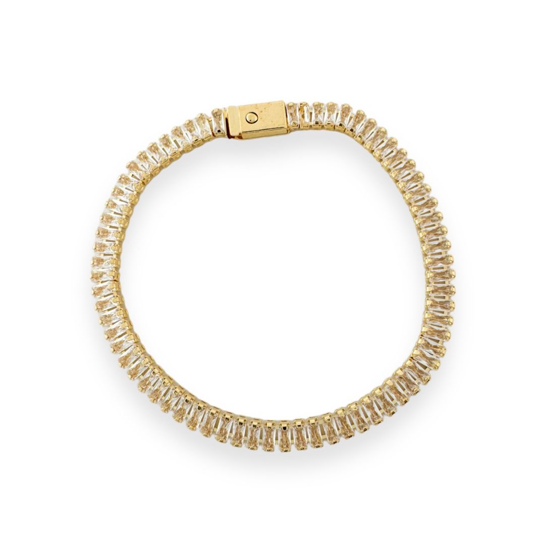 Gold Baguette Bracelet