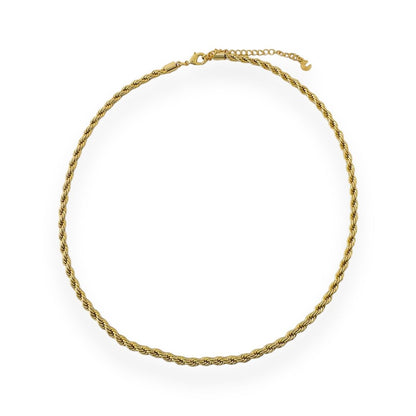 Gold Rope Chain Choker