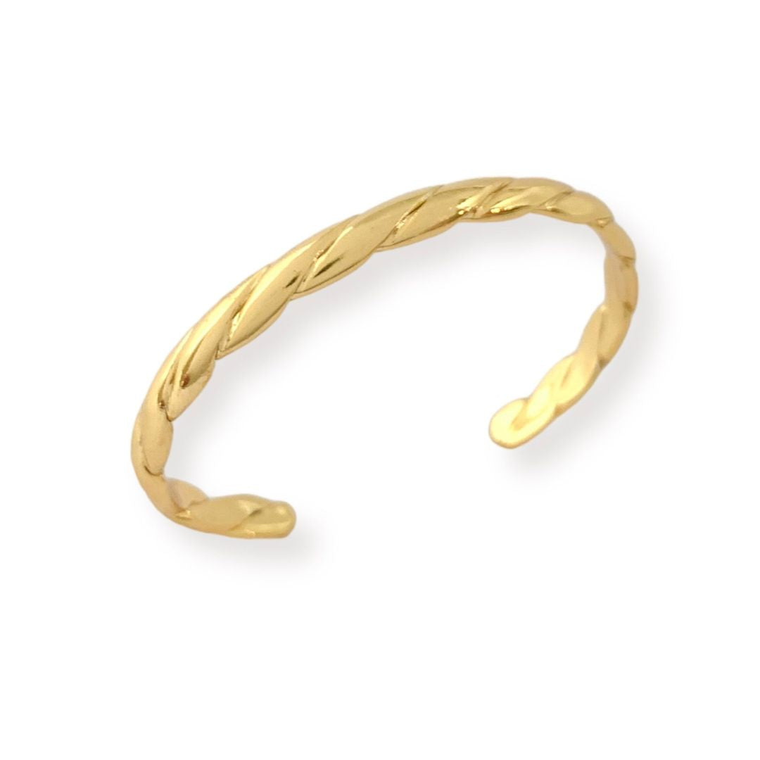 Gold Twisted Bracelet